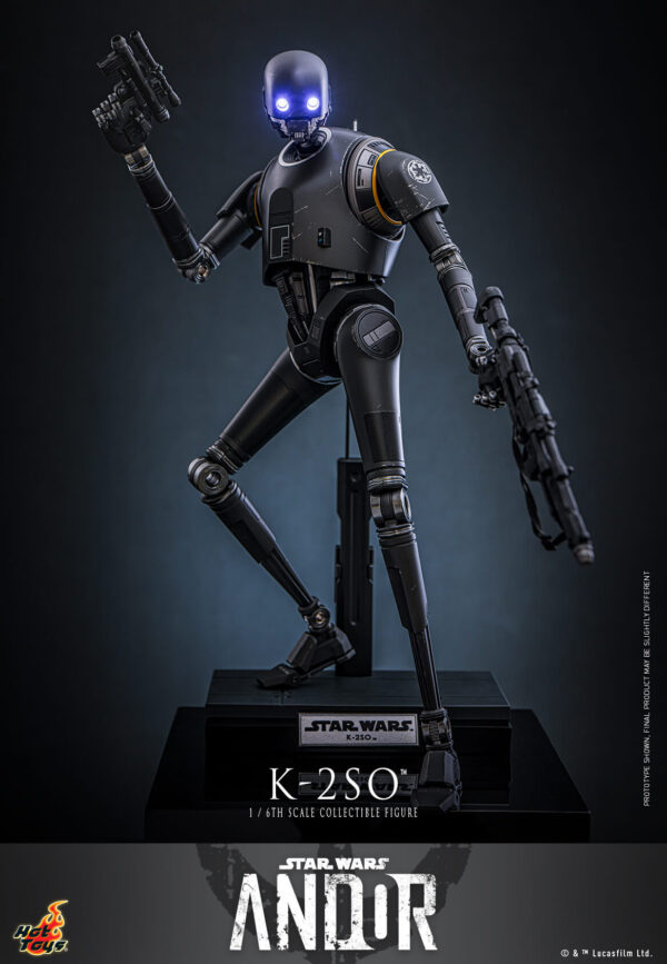 k2so (7) Hot Toys Star Wars Andor - K-2SO - Imagen 8