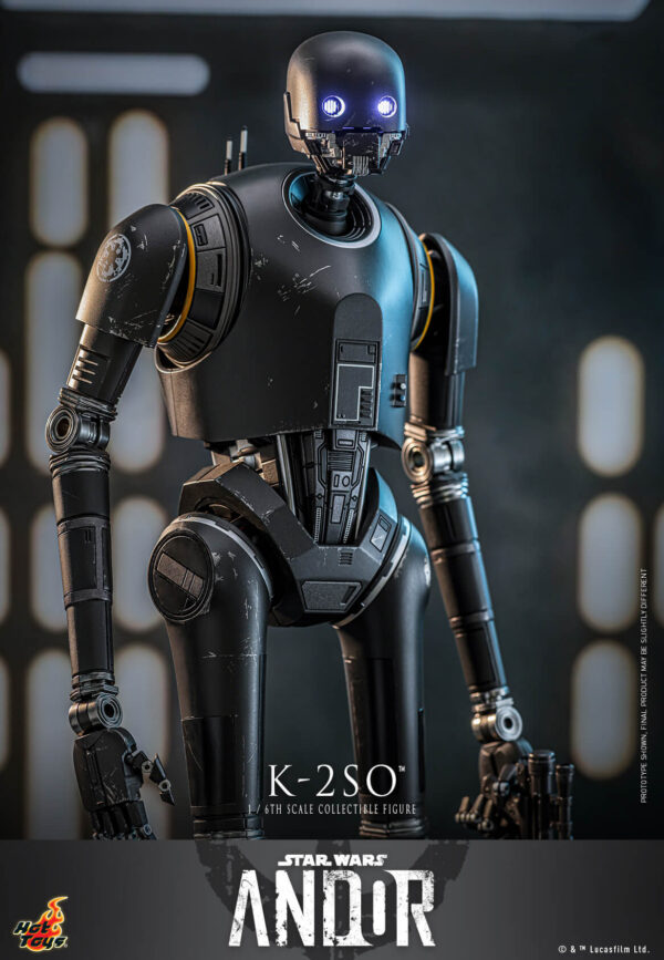 k2so (9) Hot Toys Star Wars Andor - K-2SO - Imagen 10