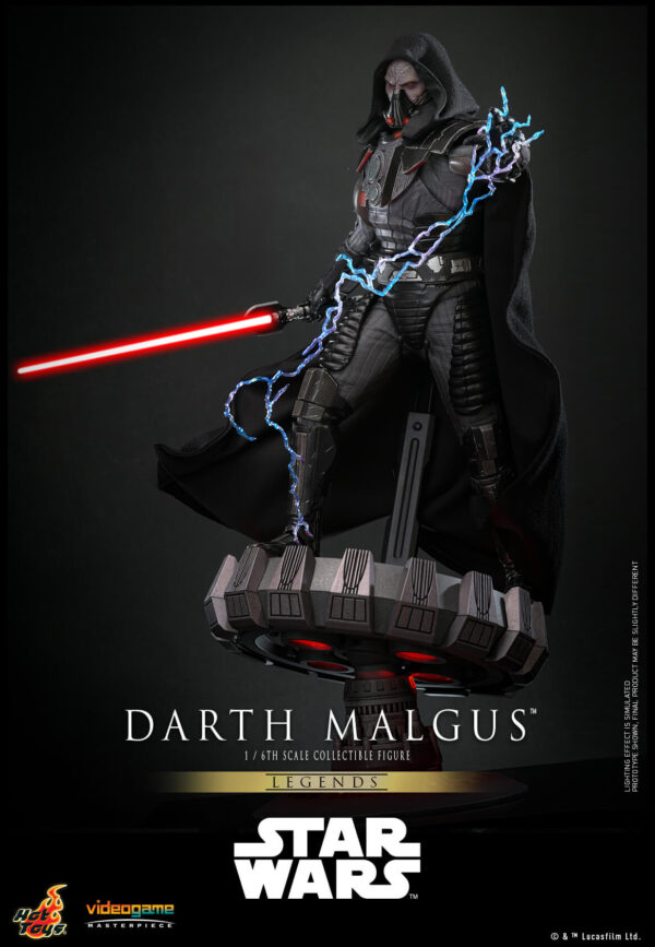 malgus (2) Hot Toys Star Wars Legends - Darth Malgus - Imagen 3