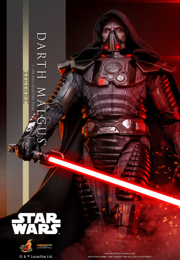 malgus (4) Hot Toys Star Wars Legends - Darth Malgus - Imagen 5