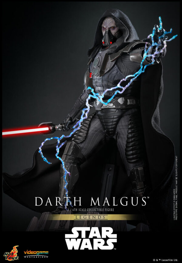 malgus (7) Hot Toys Star Wars Legends - Darth Malgus - Imagen 8
