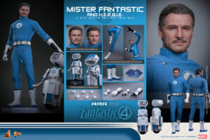 Hot Toys The Fantastic Four First Steps - Mister Fantastic and H.E.R.B.I.E.