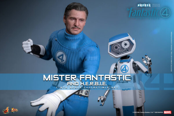 mrfanherbie (12) Hot Toys The Fantastic Four First Steps - Mister Fantastic and H.E.R.B.I.E. - Imagen 13