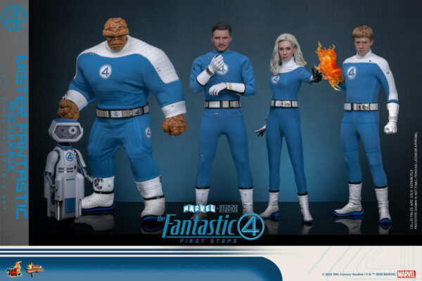 mrfanherbie (3) Hot Toys The Fantastic Four First Steps - Mister Fantastic and H.E.R.B.I.E. - Imagen 4