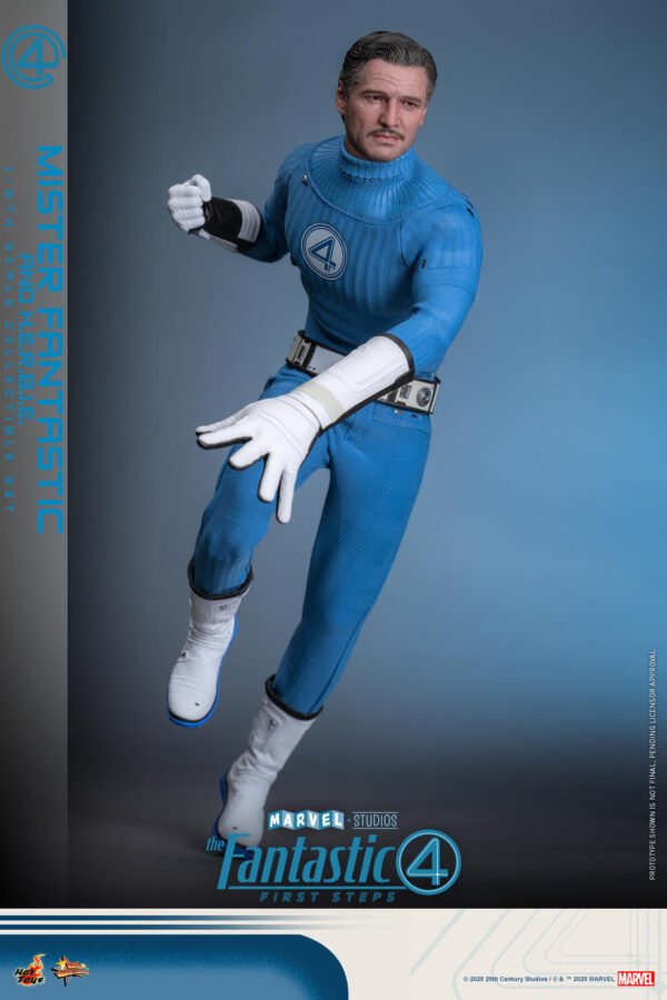 mrfanherbie (7) Hot Toys The Fantastic Four First Steps - Mister Fantastic and H.E.R.B.I.E. - Imagen 8