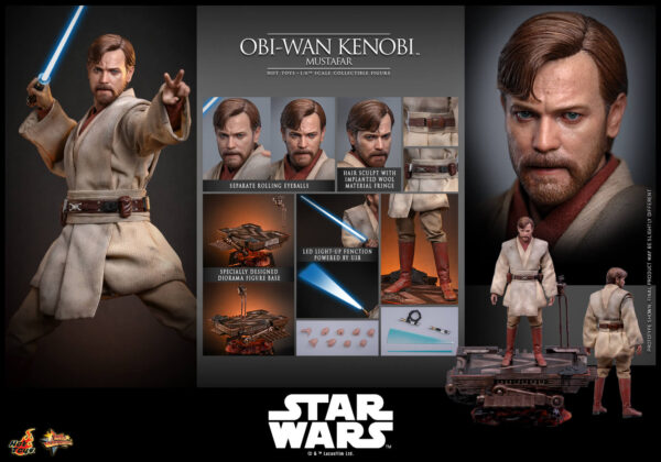 owkmustafar (1) Hot Toys Star Wars Episode III - Obi Wan Kenobi (Mustafar) - Imagen 1