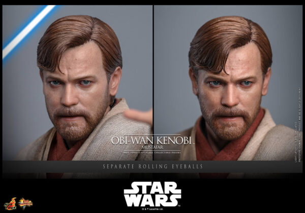 owkmustafar (18) Hot Toys Star Wars Episode III - Obi Wan Kenobi (Mustafar) - Imagen 19