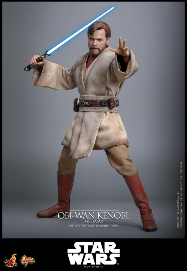 owkmustafar (3) Hot Toys Star Wars Episode III - Obi Wan Kenobi (Mustafar) - Imagen 4