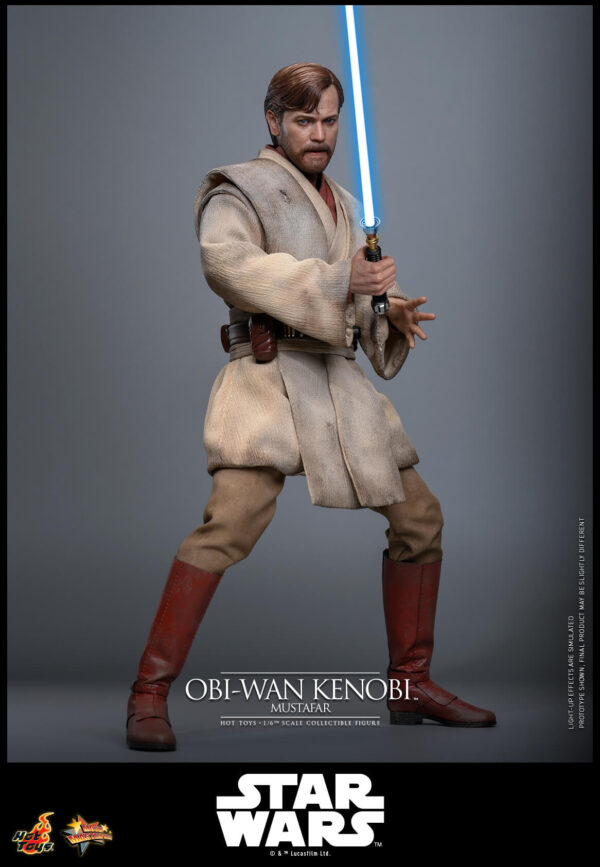 owkmustafar (5) Hot Toys Star Wars Episode III - Obi Wan Kenobi (Mustafar) - Imagen 6