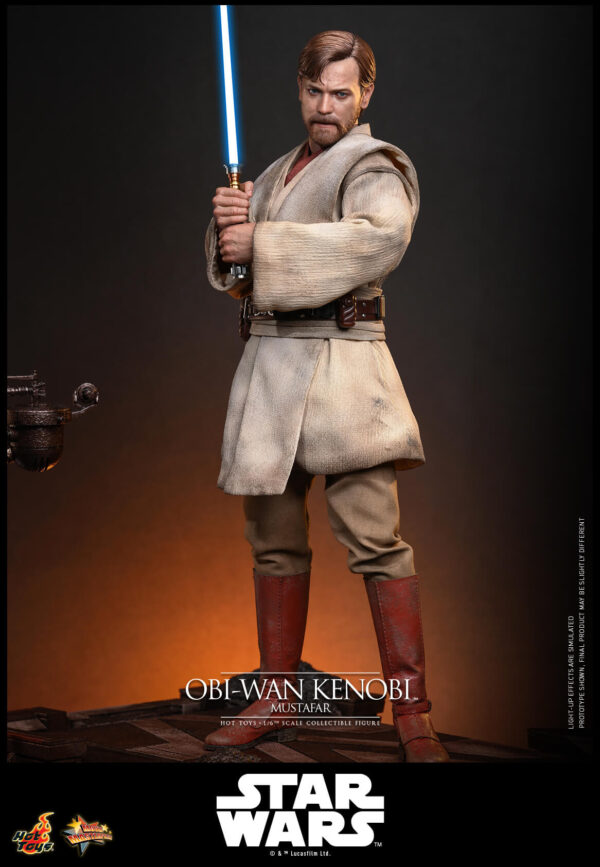 owkmustafar (6) Hot Toys Star Wars Episode III - Obi Wan Kenobi (Mustafar) - Imagen 7