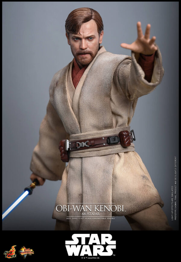 owkmustafar (9) Hot Toys Star Wars Episode III - Obi Wan Kenobi (Mustafar) - Imagen 10
