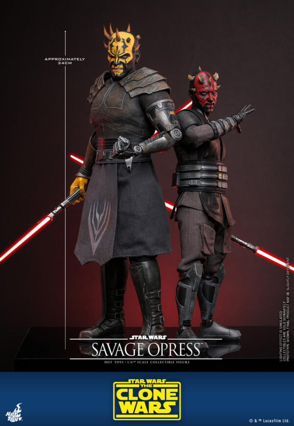 savage (10) Hot Toys Star Wars The Clone Wars - Savage Opress - Imagen 11