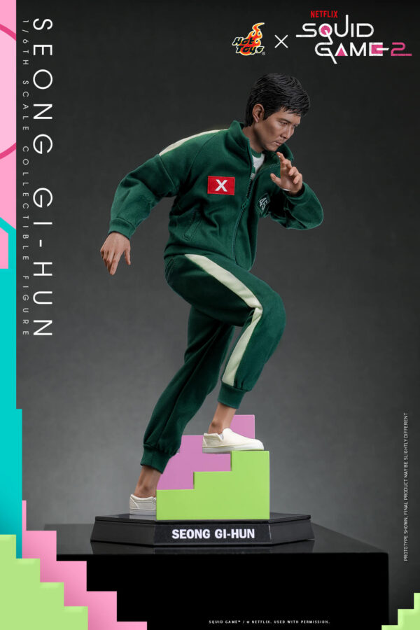 seonggihun (16) Hot Toys Squid Game - Seong Gi-Hun - Imagen 17
