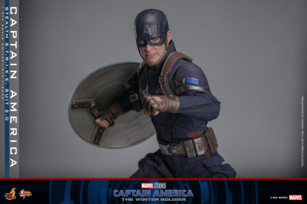strike (10) Hot Toys Captain America The Winter Soldier - Captain America (Stealth S.T.R.I.K.E. Suit) 2.0 - Imagen 11
