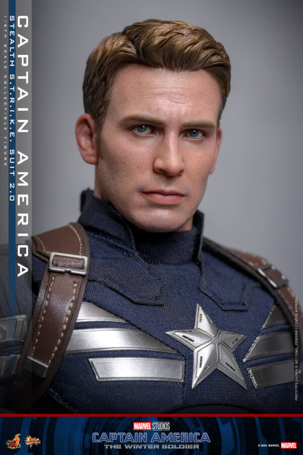 strike (16) Hot Toys Captain America The Winter Soldier - Captain America (Stealth S.T.R.I.K.E. Suit) 2.0 - Imagen 17
