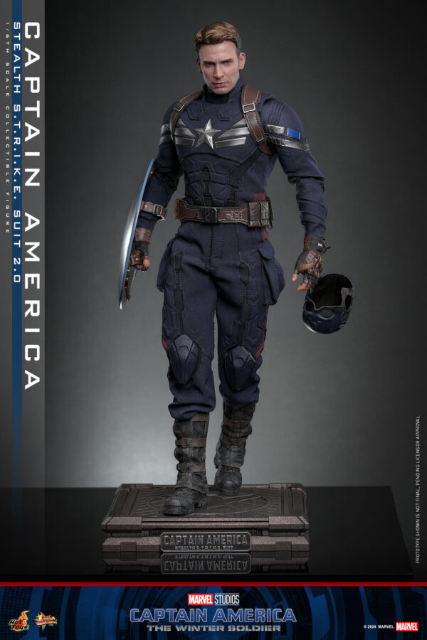 strike (2) Hot Toys Captain America The Winter Soldier - Captain America (Stealth S.T.R.I.K.E. Suit) 2.0 - Imagen 3
