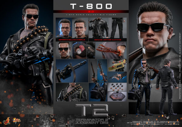 t800CLEAN (1) Hot Toys Terminator 2 Judgment Day - T-800 (2.0) - Imagen 1