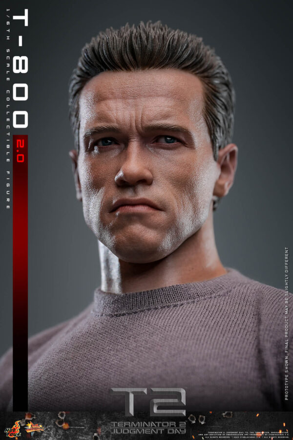 t800CLEAN (20) Hot Toys Terminator 2 Judgment Day - T-800 (2.0) - Imagen 21
