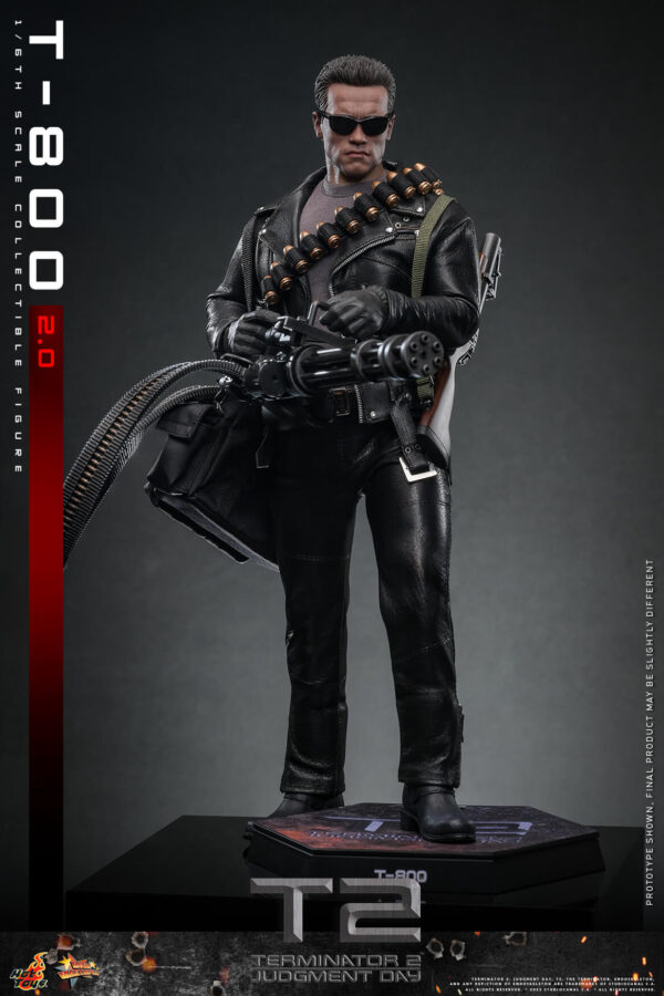 t800CLEAN (4) Hot Toys Terminator 2 Judgment Day - T-800 (2.0) - Imagen 5
