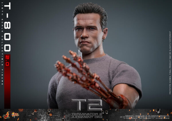 t800CLEAN (8) Hot Toys Terminator 2 Judgment Day - T-800 (2.0) - Imagen 9