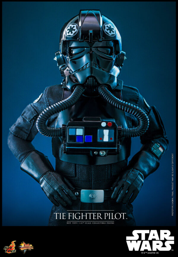 tiefighter (10) Hot Toys Star Wars Episode IV - Tie Fighter Pilot - Imagen 11