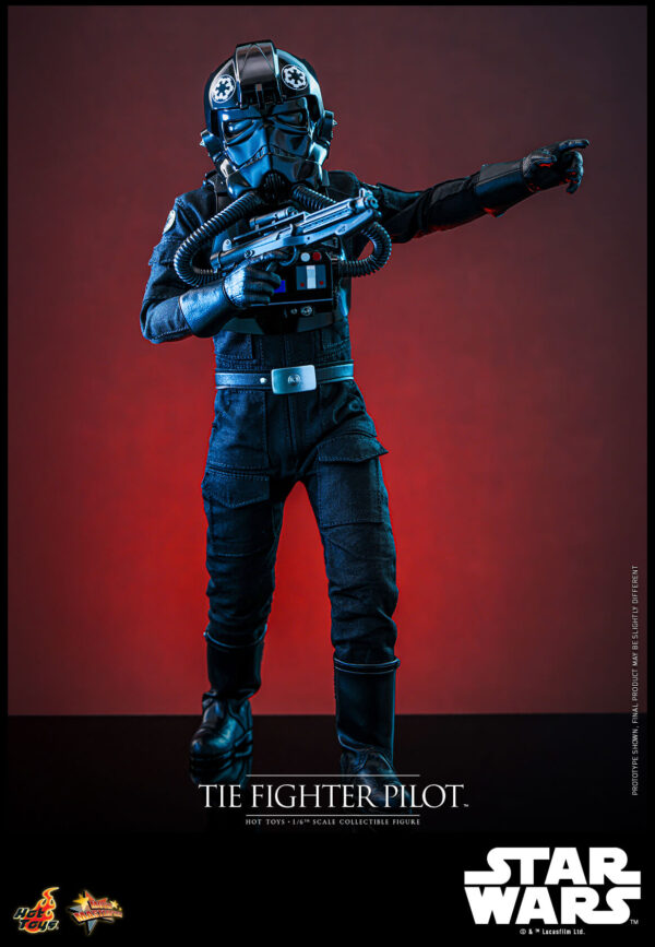 tiefighter (11) Hot Toys Star Wars Episode IV - Tie Fighter Pilot - Imagen 12