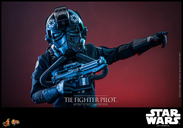 tiefighter (12) Hot Toys Star Wars Episode IV - Tie Fighter Pilot - Imagen 13