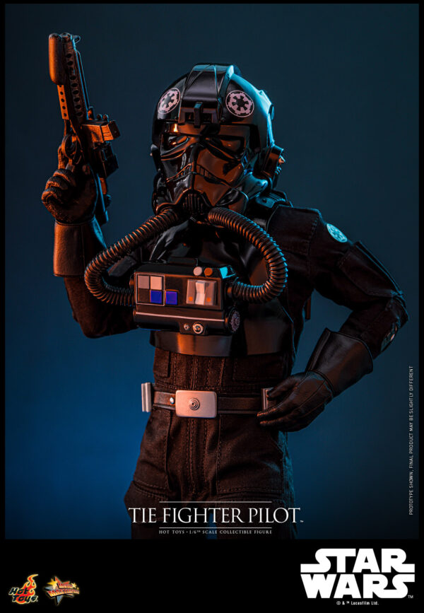 tiefighter (15) Hot Toys Star Wars Episode IV - Tie Fighter Pilot - Imagen 16