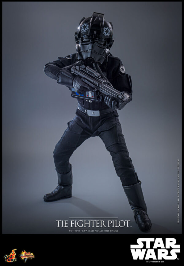 tiefighter (4) Hot Toys Star Wars Episode IV - Tie Fighter Pilot - Imagen 5