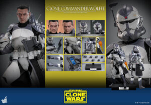 Hot Toys Star Wars The Clone Wars - Clone Commander Wolffe