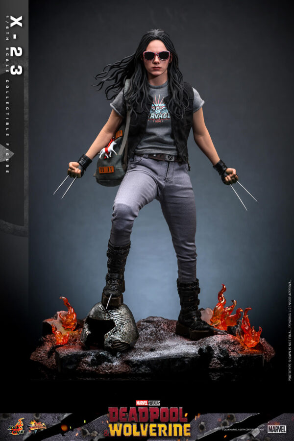 x23 (13) Hot Toys Deadpool and Wolverine - X-23 - Imagen 14