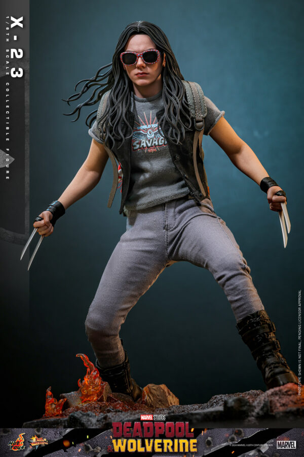 x23 (9) Hot Toys Deadpool and Wolverine - X-23 - Imagen 10